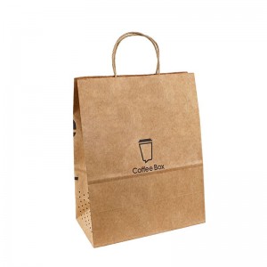 designérský papírový sáček kraft Premium Paper Bags Logo Hand Kraft Paper Bag China Brown Kraft Paper Bags