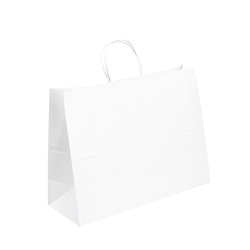 Kraft Paper Shop Bag Paper dárkové tašky s kliky Malýnákupní párty papírový taškana vlastní