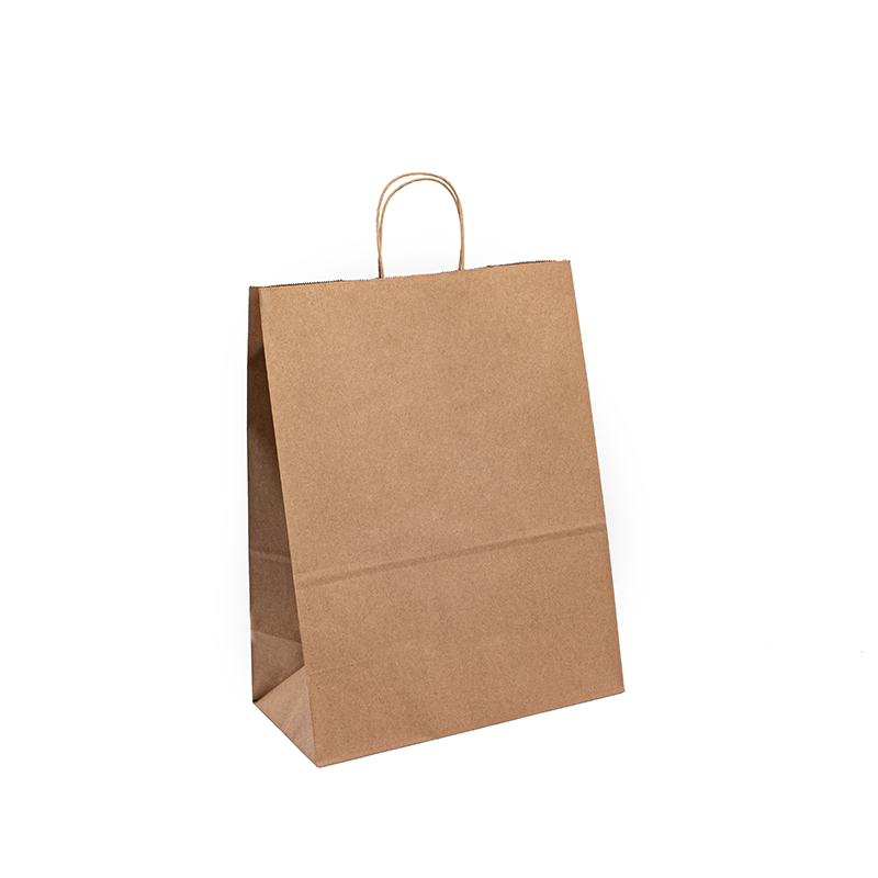 Papírové sáčky Logo Velkoobchodní papírový dárkový taška Recyklovaná papírová sáčky
