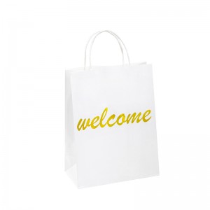 papírové taškyna balení balení papírového sáčku luxusní tašky s sebouna jídlo