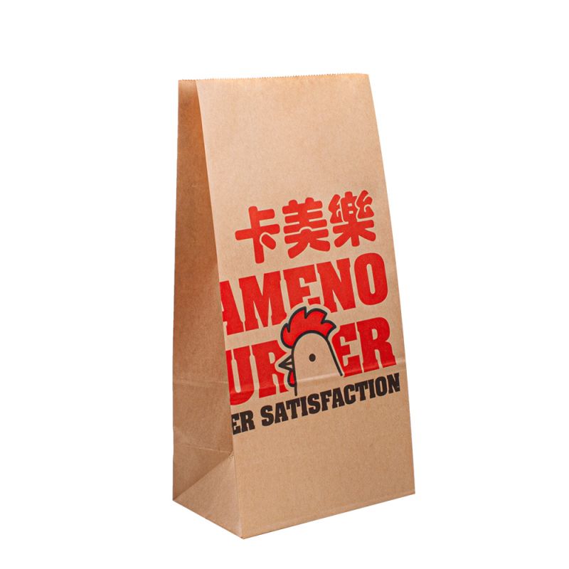Bolsas Paper Bear Bands Kraft taškana vlastní jídlo bolsas papírové tašky pro obaly potravin