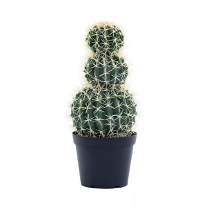 Vysoce kvalitnína vlastní dekorativní velké velikosti Faux Cactus Artificial Cactus Rostliny