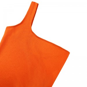 Oranžová rozcuchaná látka One-Shamerder Sexy One-Piece Swimsuit