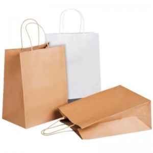 Kraft papírový sáček s vlastním logem