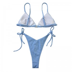 Mladé ženynový design Sexy dívka Bikiny Blue zakázkové plavky Dámské bikiny pro ženy