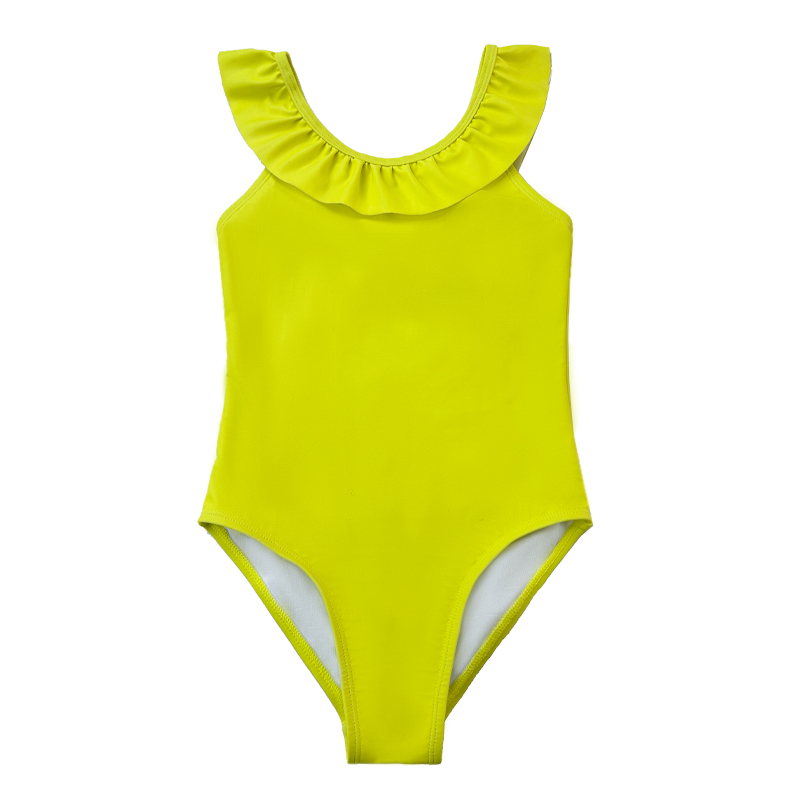 Ruffle-Strap Kids Swimwear clearance Přebytek Baby Swimwear dívky Swimwear Kids Bikini