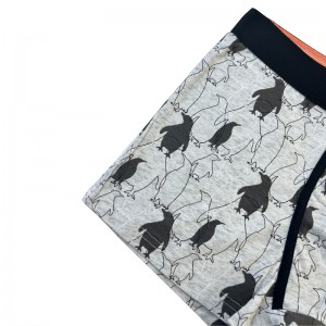 OEM velkoobchodní plus velikost tisku boxerů prodyšných polyesterových spodních prádlo přizpůsobené logo tisk boxeři