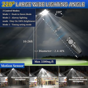 Venkovní indukční solární lampa