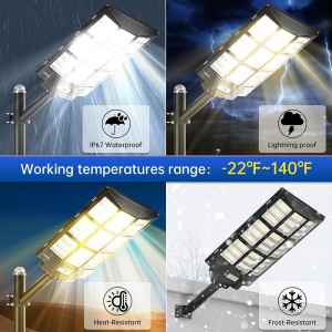 Venkovní indukční solární lampa