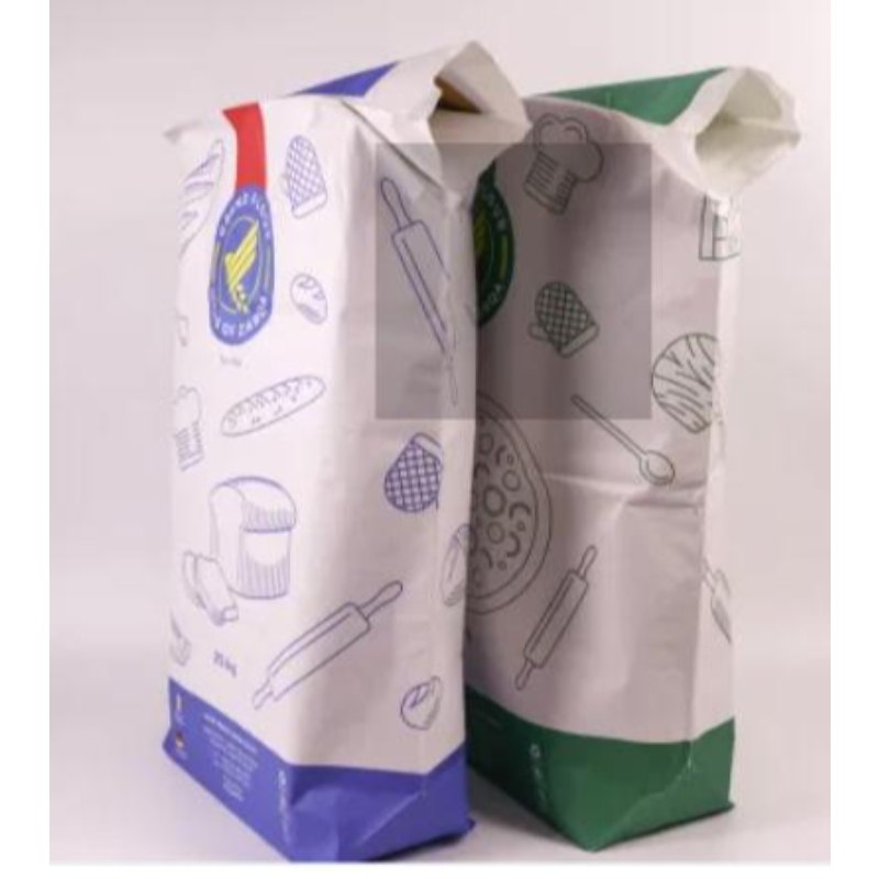 Multilayers Kraft Paper Wheat Bakery Maida Mouré balení Velikost 25 kg