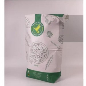 Multilayers Kraft Paper Wheat Bakery Maida Mouré balení Velikost 25 kg