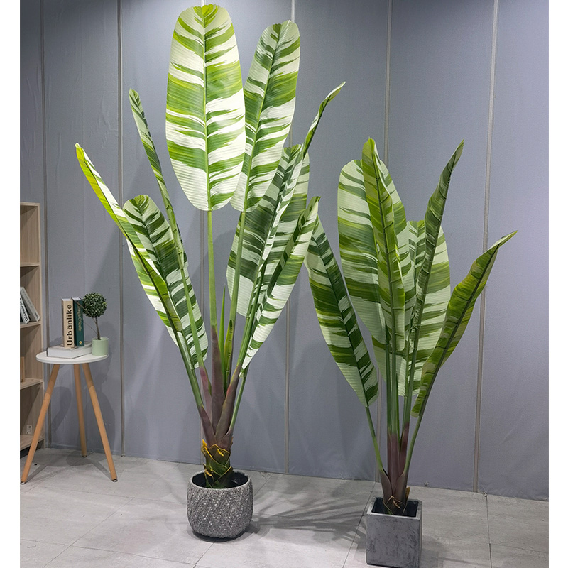 Simulace Palma Tree umělá rostlina Vysoce přizpůsobivá živý banánový strom pro zahradu dodavatel svatební výzdoba zahradnické dekorace