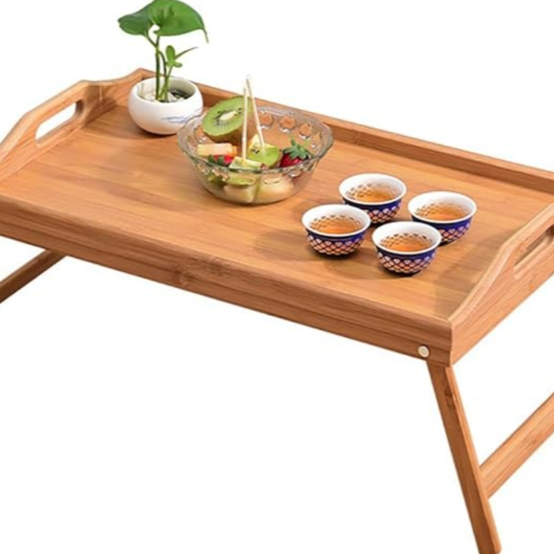 Bambusový skládací stůl