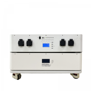 Stohovatelná energetika Domácí úložiště 10kWh baterie lithiové baterie 51.2V 190a s invertorem 6000W