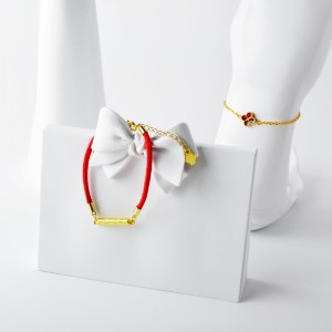 Nové 4 Broskvové květy Hollow A White Shell Broskvové květy Příslušenství Náramek