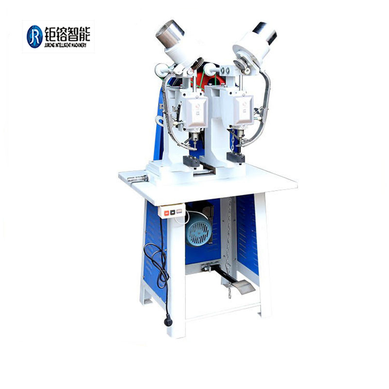 JR-D100 Semi-Automatická dvojitá-Head Eyelet Machine