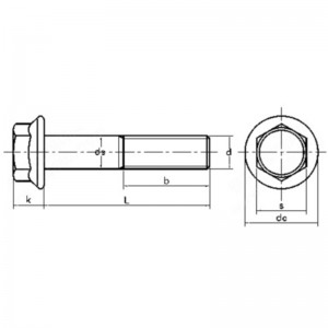 šrouby s vnitřním šestihranem znerezové oceli