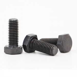 Šroub s šestihrannou hlavou z uhlíkové oceli třídy 12.9