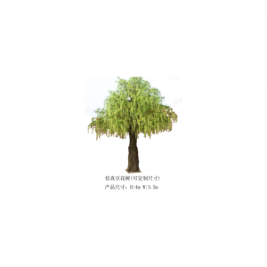 Simulace květu fazole a jabloně(přizpůsobitelné)