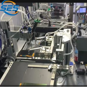 Dvojitá obrazovka mobilního telefonu-Výrobní linkana dávkování lepidlana straně