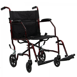 Hliníková lehká přepravní židle