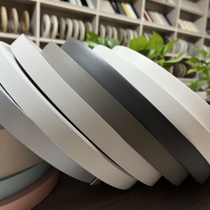 PVC dřevěný obilnýnábytek Banding šedá