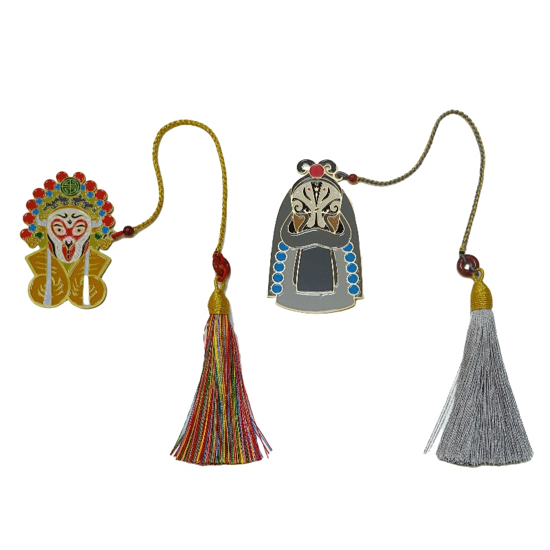 Čínská operní maska ​​záložka