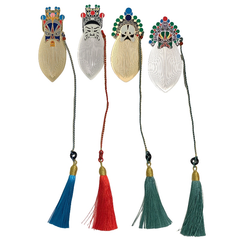 Čínská operní maska ​​záložka