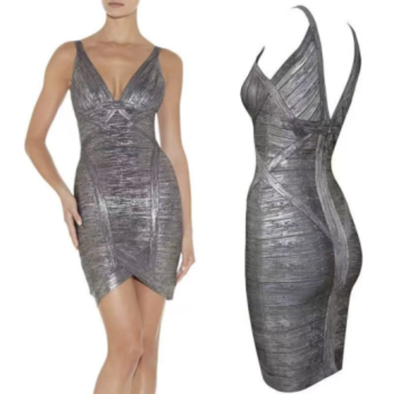 Letní tištěné zlaté pletené dvojité v podvazky těsné obvazy