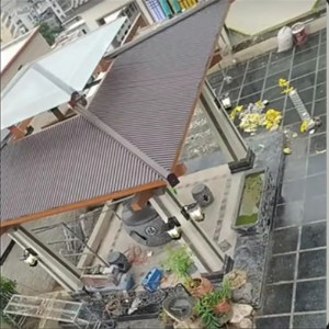 Hliníkové panely pro střechu Velké zdi-tvarovaný design s vlastnostmi tepelného izolace