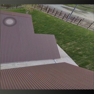 Hliníkové panely pro střechu Velké zdi-tvarovaný design s vlastnostmi tepelného izolace