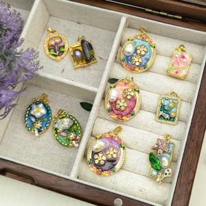 Přívěsek vintage oleje