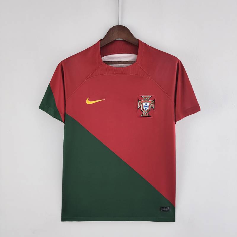 2022 Portugalsko Světový pohár Jersey Home s-Xxxl