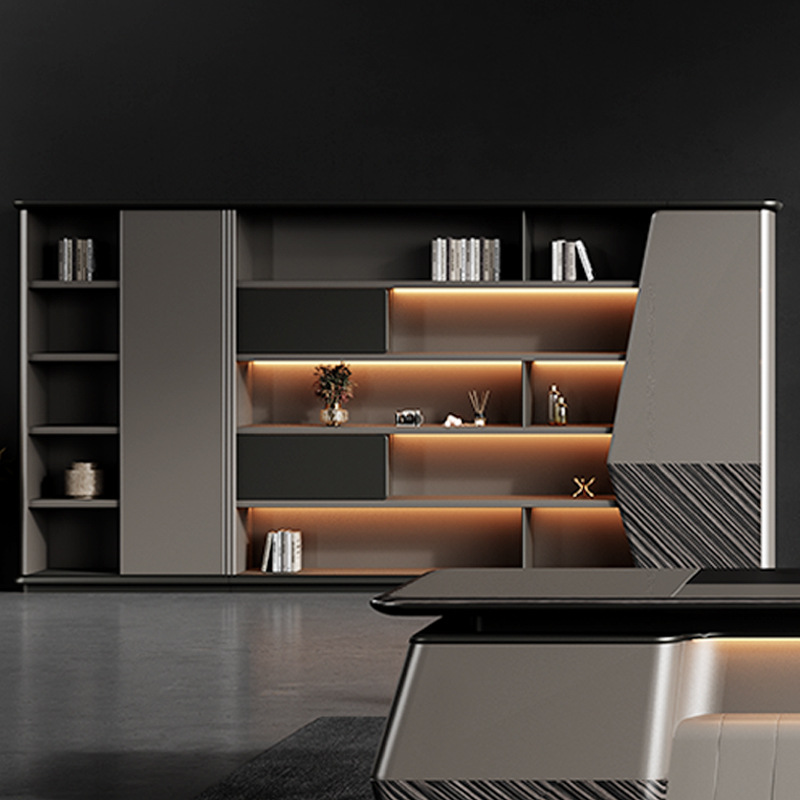 Model DBT006 Luxury Panel-style Manager Single Executive Desk, předseda\Velký kancelářský stůl se sadou židlí, psací stůl Boss