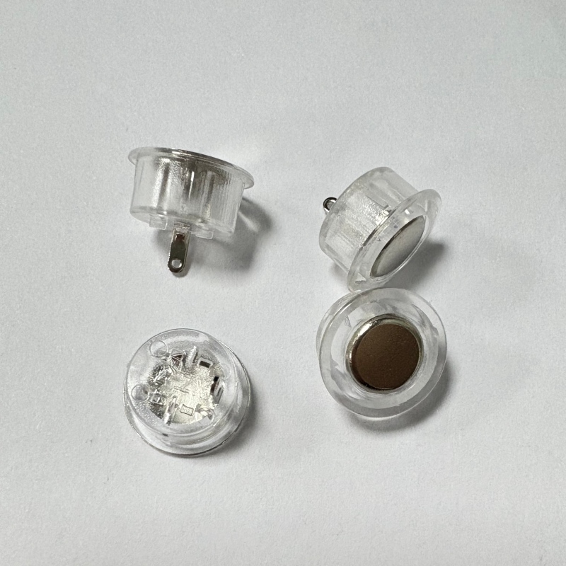 Taktový spínač (žádné světlo) 12mm zapuštěný pro šatní skříně a skříně;5V dotyk-řízené stmívatelné LED světlo s pohybovým senzorem