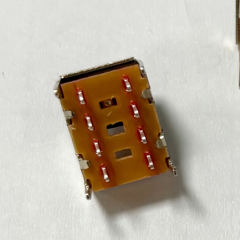 posuvný vypínač SS23F06 3-pozice, 10-kolíkový design pro LED světla -- Dongguan Factory Direct